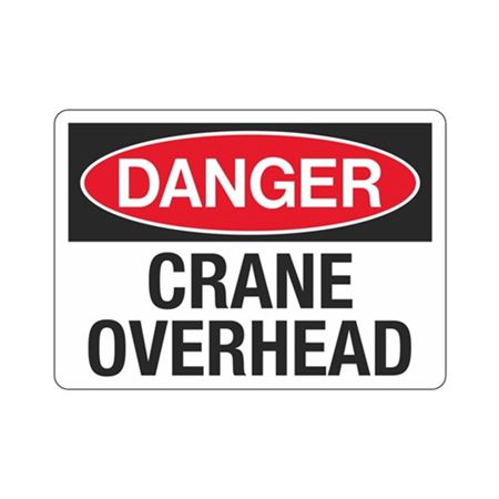 Danger - Crane Overhead Sign